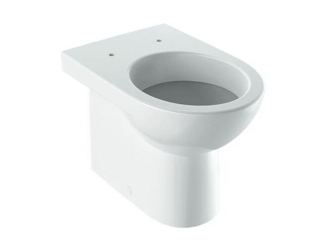 Geberit Selnova stojící klozet 53 cm, hluboké splachování, vodorovný vývod, bílá