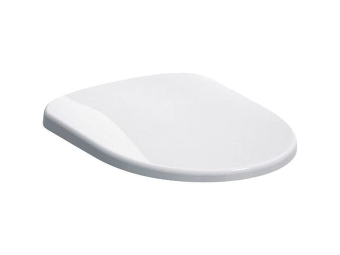 Geberit Selnova WC sedátko, duroplast, závěsy mosaz/rychloupínací, automatické spuštění, bílá