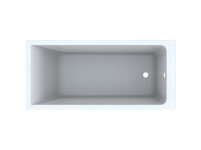Geberit Selnova Square obdélníková vana 150x70 cm, včetně nohou, bílá