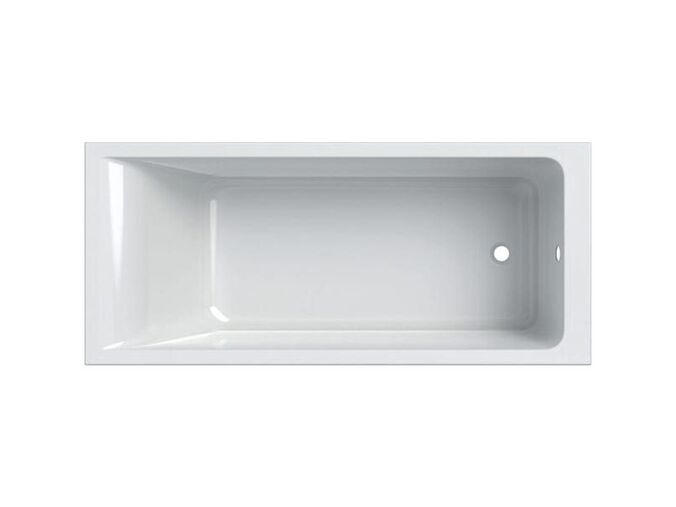 Geberit Selnova Square obdélníková vana 170x75 cm, včetně nohou, bílá