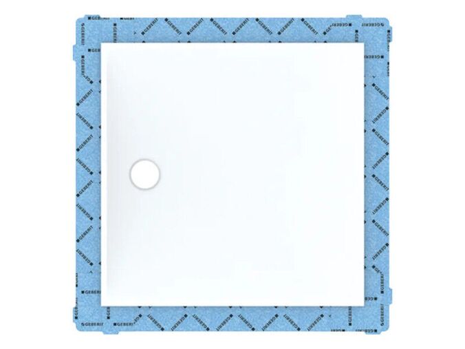 Geberit Setaplano sprchová vanička 100x100 cm, alpská bílá