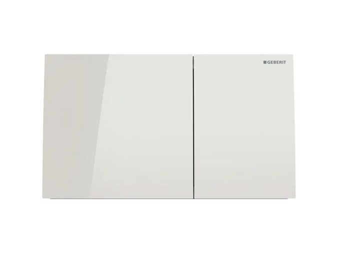 Geberit Sigma70 ovládací tlačítko, pro 2 množství splachování, pro splachovací nádržku pod omítku Sigma 12 cm, písková šedá