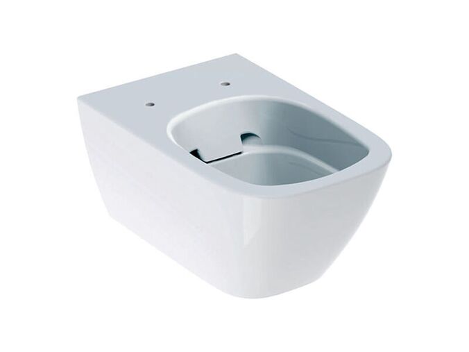 Geberit Smyle Square závěsné WC 35x54 cm, uzavřený tvar, Rimfree, bílá