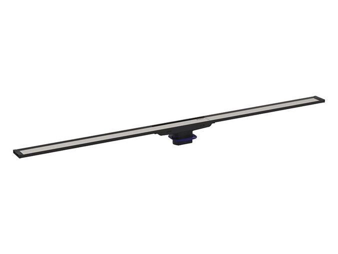 Geberit CleanLine20 sprchový kanálek 90 cm, rám nerez ocel s povlakem černá, plocha nerez ocel kartáčovaná