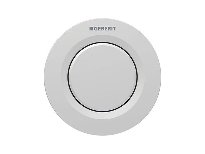 Geberit Typ 01 oddálené ovládání, pneumatické, pro 1 množství splachování, pod omítku, chrom mat easy-to-clean