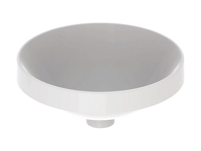 Geberit VariForm kulaté umyvadlo zápustné 40x40 cm, bez přepadu, bílá