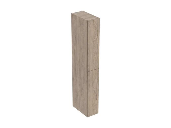 Geberit iCon vysoká skříň 24x48x180 cm, 2x výsuv, ořech hickory/melamin struktura dřeva