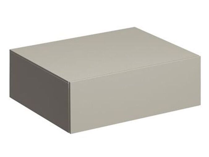Geberit Xeno² boční skříňka  se zásuvkou 58x46,2x20 cm, lak matný, greige