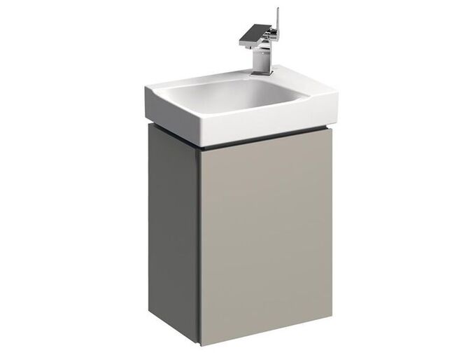 Geberit Xeno² skříňka pod umyvadlo s dvířky 38x26,5x52,5 cm, lak matný, greige