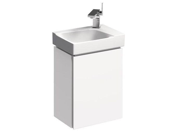 Geberit Xeno² skříňka pod umyvadlo s dvířky 38x26,5x52,5 cm, lakovaná s vysokým leskem, bílá