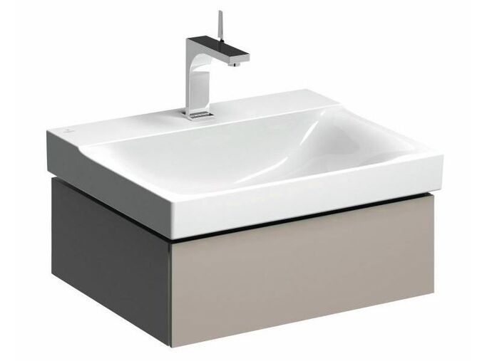 Geberit Xeno² skříňka pod umyvadlo, se zásuvkou 58x46,2x22 cm, lak matný, greige
