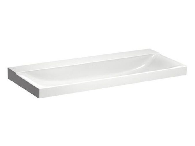 Geberit Xeno² umyvadlo 120x48 cm, bez otvoru pro baterii, bez přepadu, KeraTect, bílá