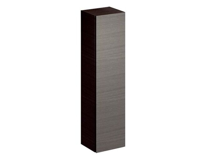 Geberit Xeno² vysoká skříňka s dvířky a vnitřním zrcadlem 40x35,1x170 cm, lak strukturovaný, šedá scultura