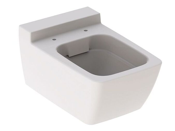 Geberit Xeno² závěsné WC s hlubokým splachováním, uzavřený tvar, Rimfree, 54 cm, KeraTect, bílá