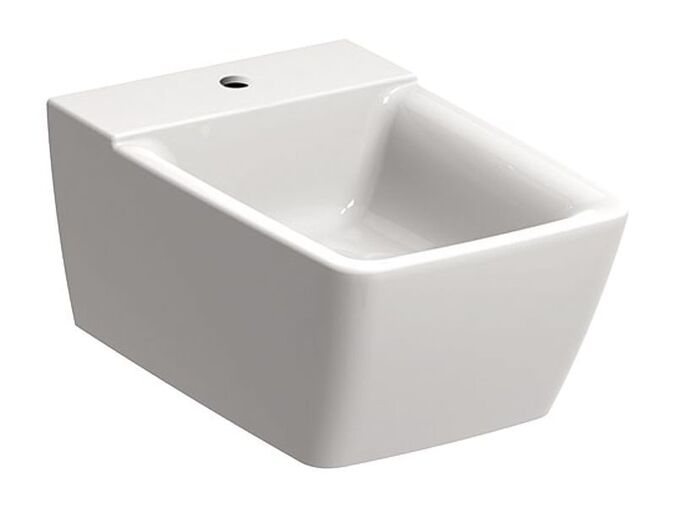 Geberit Xeno² závěsný bidet, uzavřený tvar, 54 cm, bez přepadu, KeraTect, bílá