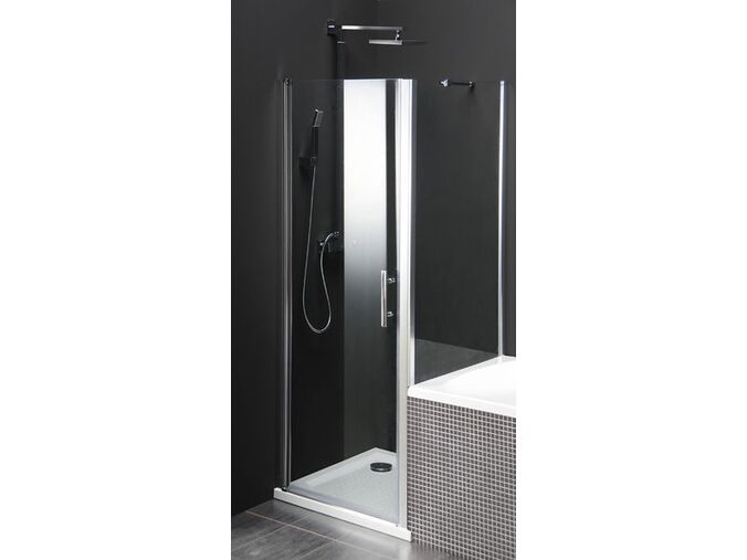Gelco ONE sprchová zástěna oddělující vanu a sprchový kout, 800x800 mm, čiré sklo