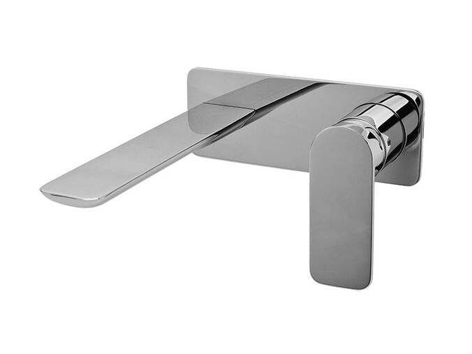 Graff SENTO umyvadlová nástěnná baterie s 23,5cm výtokem - vnejši část