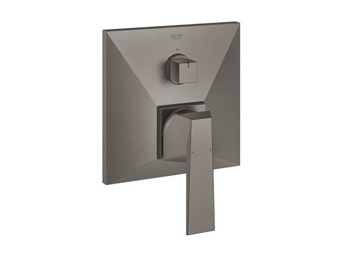 Grohe Allure Brilliant Baterie pod omítku pro 3 spotřebiče, kartáčovaný Hard Graphite