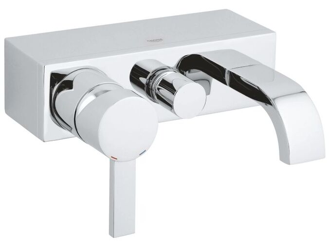 Grohe Allure Páková vanová baterie, chrom