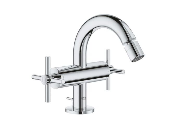 Grohe Atrio Bidetová baterie s výpustí, velikost M, chrom