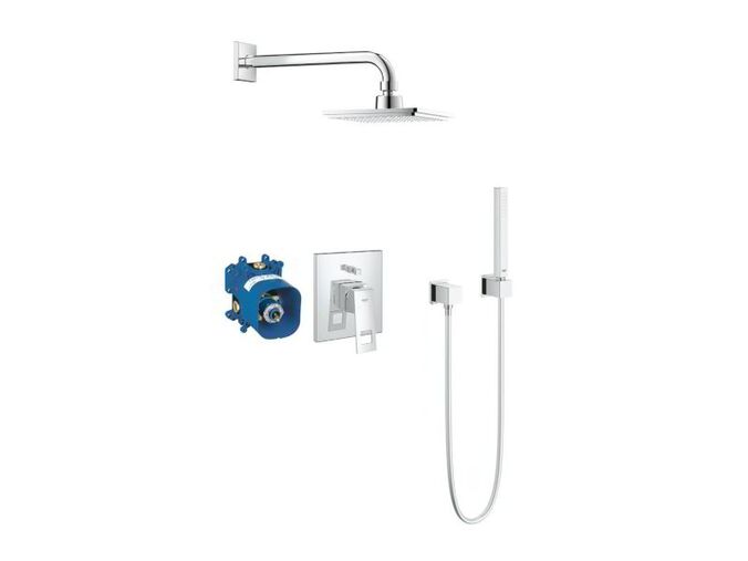 Grohe Eurocube Sprchový set Euphoria Cube pod omítku s baterií, 152 mm, chrom