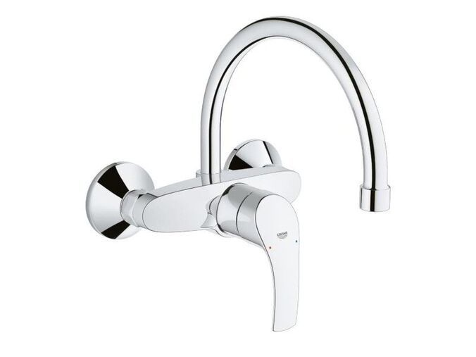 Grohe Eurosmart Páková dřezová baterie, chrom