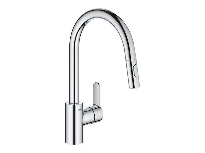 Grohe Eurostyle Cosmopolitan Dřezová baterie s výsuvnou sprškou, chrom