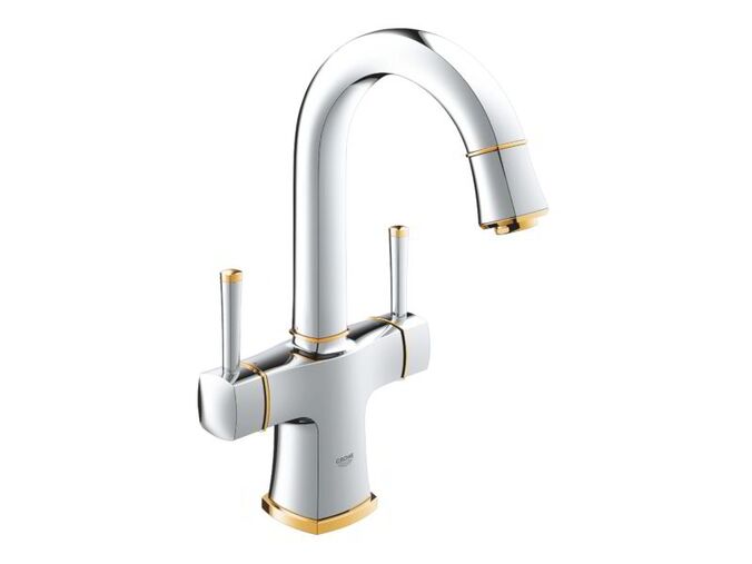 Grohe Grandera Umyvadlová 1-otvorová baterie, chrom/zlatá