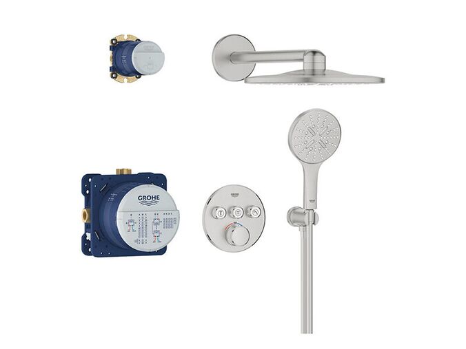 Grohe Grohtherm SmartControl Perfect sprchový set 310 s termostatem pod omítku, 3 proudy, chrom