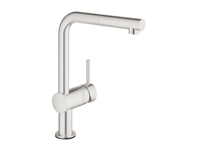 Grohe MintaTouch Elektronická páková dřezová baterie, supersteel