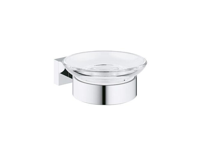 Grohe Essentials Cube Mýdlenka s držákem, chrom