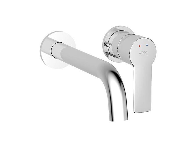 Jika Ponta Style Podmítková umyvadlová baterie, dvouotvorová, chrom