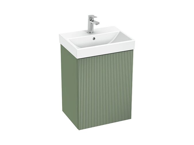 Jika Cubito Style Skříňka pod umývátko 45×34 cm, 1 dveře, zelená mint