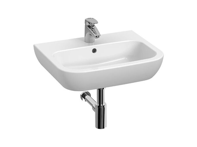 Jika umyvadlo 50 cm, otvor pro baterii, přepad, bílá