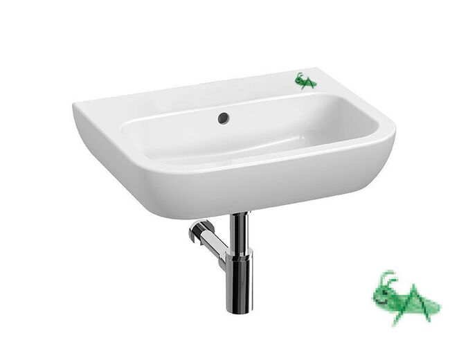 Jika Deep by Jika Umyvadlo 50 cm, bez otvoru pro baterii, přepad, s dětským motivem, bílá