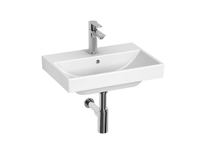 Jika Cubito style Umyvadlo Compact 51,5×36 cm, otvor pro baterii, přepad, bílá