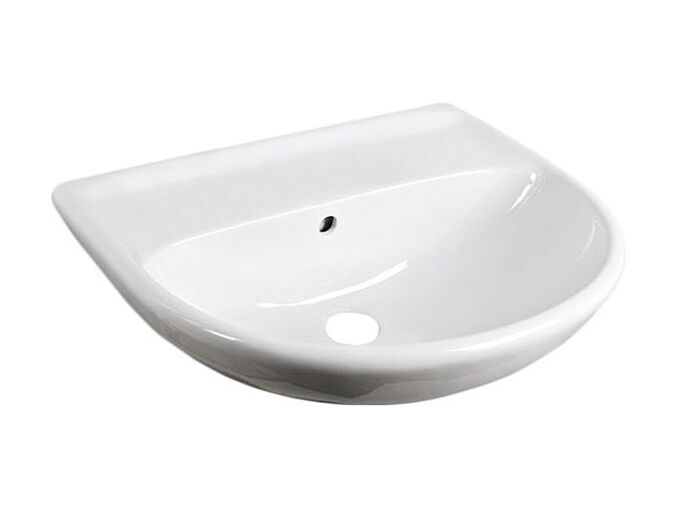 Jika Lyra Plus Umyvadlo 65x52 cm, bez otvoru pro baterii, s přepadem, bílá