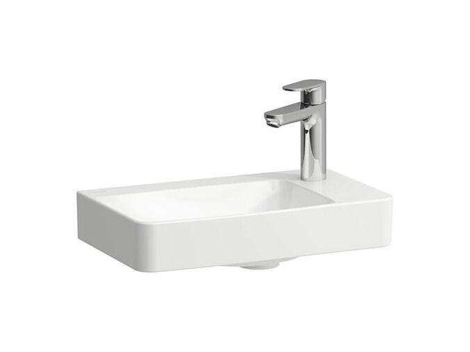 Laufen Pro X umývátko compact, 48x28 cm, otvor pro baterii vpravo, bez přepadu, bílá