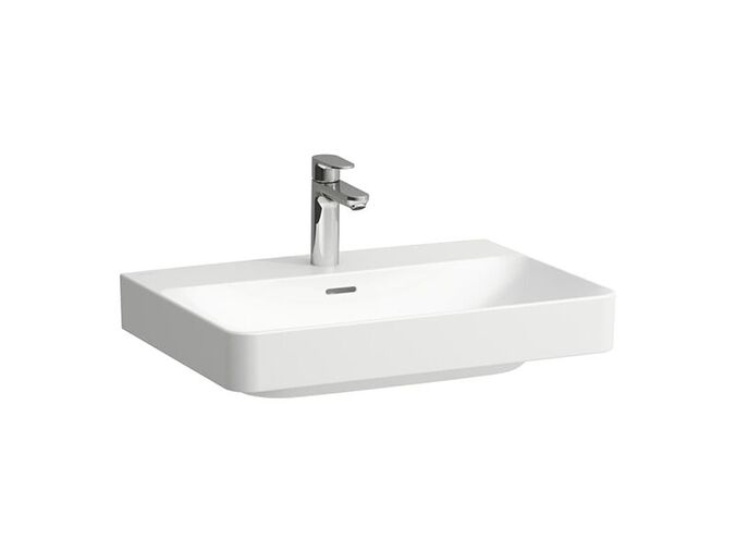 Laufen Pro X umyvadlo 65x46,5 cm, otvor pro baterii, přepad, broušená spodní část, bílá LCC