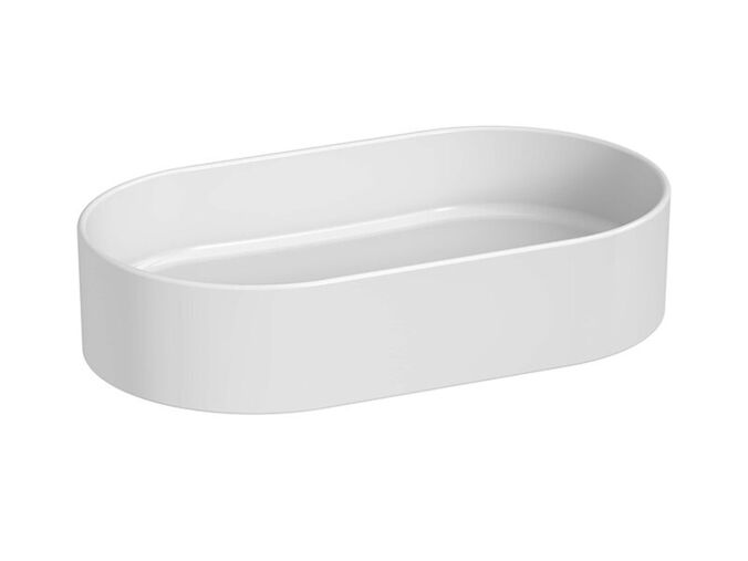 Jika Astra Umyvadlová mísa oválná, 53x31 cm, bez přepadu, bílá