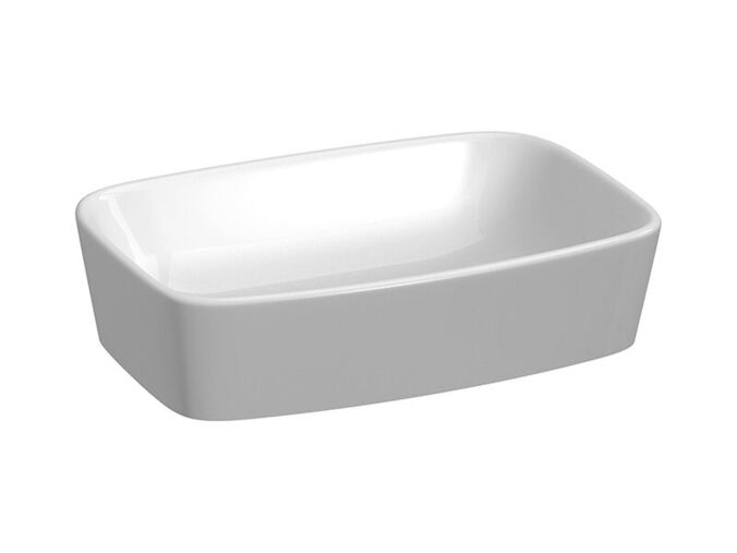 Jika Lyra Plus Umyvadlová mísa 55x38 cm, obdélníková, bez přepadu, bílá