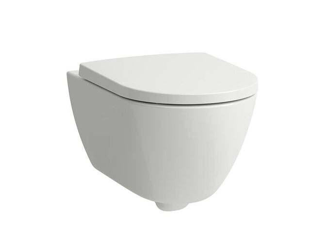 Laufen Pro X Advanced závěsné WC 54x36 cm, silent flush, Rimless, bílá LCC