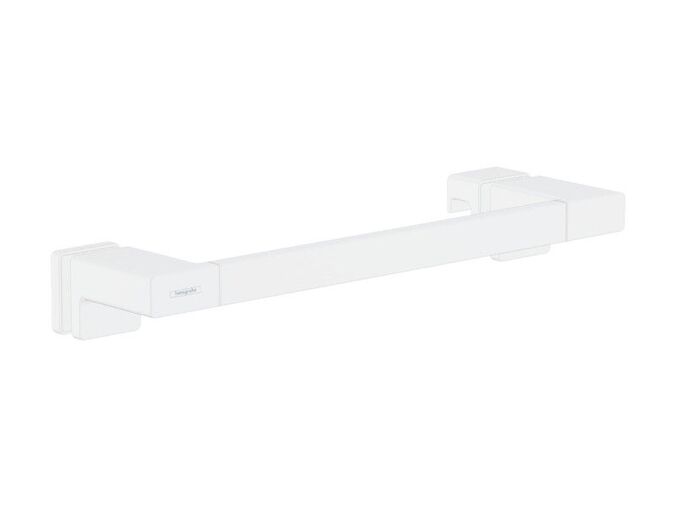 Hansgrohe AddStoris Madlo pro sprchové dveře, délka 400 mm, matná bílá
