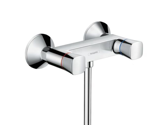 Hansgrohe Logis nástěnnásprchová baterie se dvěma kohouty, chrom