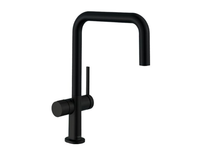 Hansgrohe M54 Dřezová baterie Talis U 220, s uzavíracím ventilem pro spotřebič, matná černá