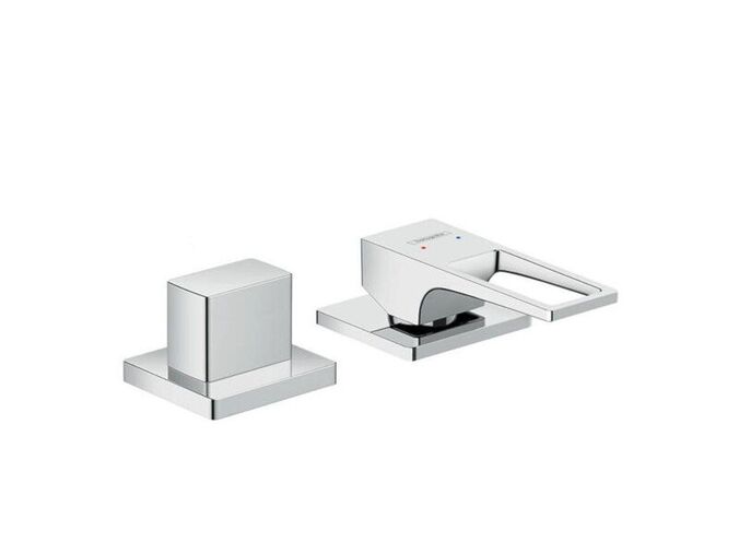 Hansgrohe Metropol Páková dvouotvorová baterie na okraj vany, chrom