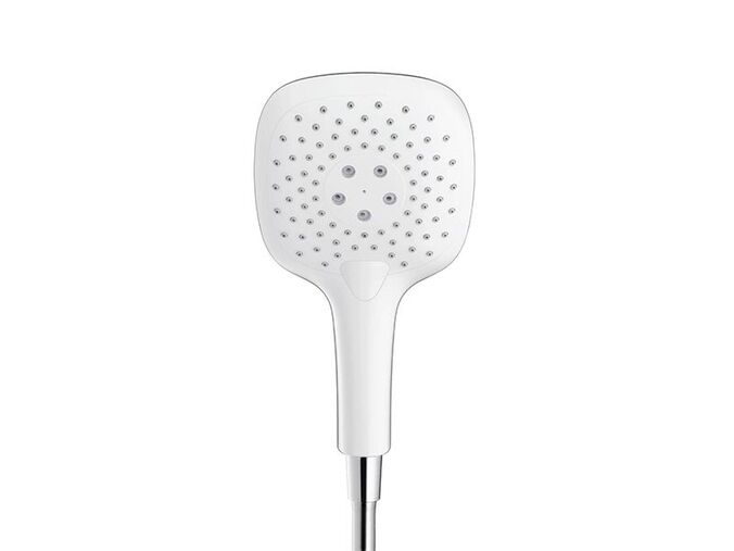 Hansgrohe PuraVida Sprchová hlavice 150 Air, 3 proudy, bílá/chrom