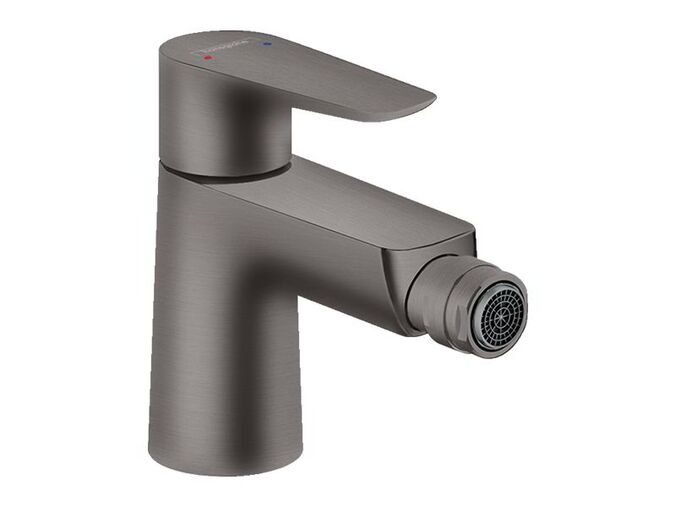 Hansgrohe Talis E Bidetová baterie s výpustí, kartáčovaný černý chrom