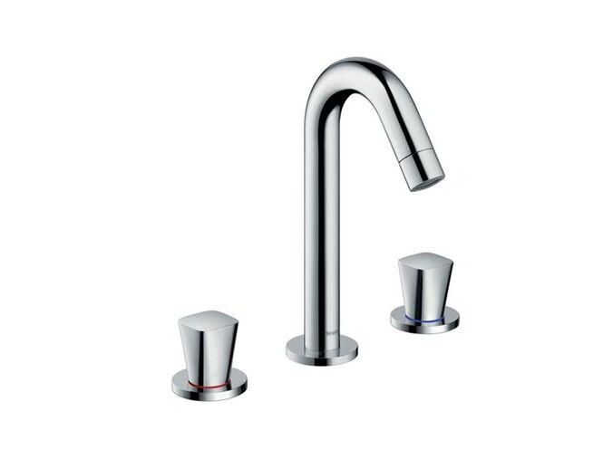 Hansgrohe Logis Umyvadlová baterie s výpustí, 3-otvorová instalace, chrom