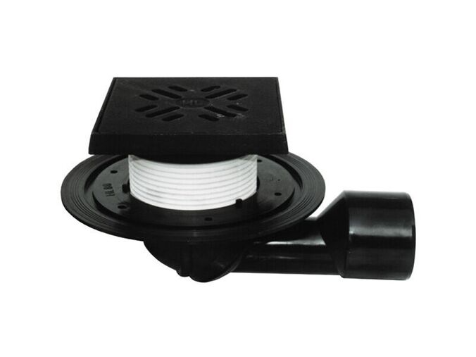 HL Balkonový a terasový odtokt DN50/75 s otočným kloubem se zápachovou uzávěrkou